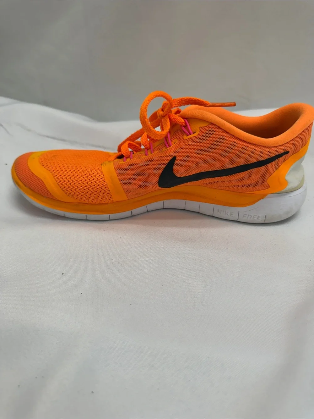 Nike Orange and Black Women’s Athletic Sneakers